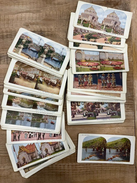 84+1 Lot 1904 St. Louis World's Fair + Bonus Stereoview Cards TW Ingersoll 84+1 Lot 1904 St. Louis World's Fair + Bonus Stereoview Cards TW Ingersoll