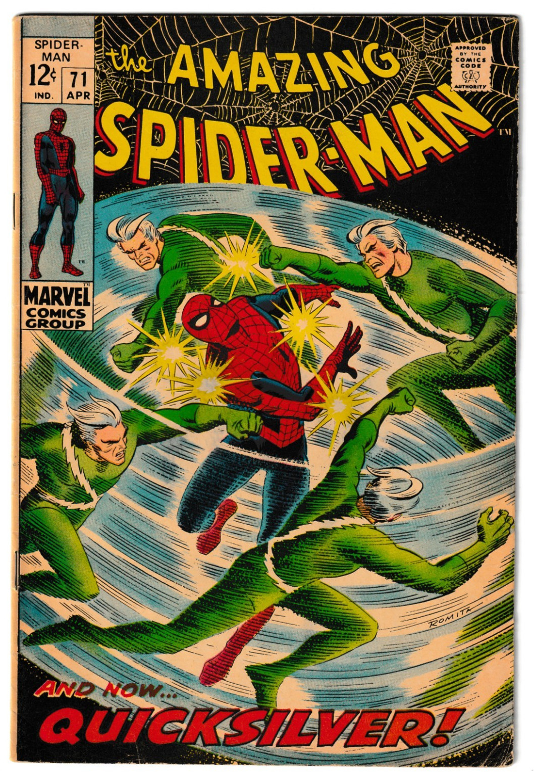Amazing Spider-Man #71 VG+ 4.5 Marvel Silver Age 1969 **BARGAIN BIN SALE*