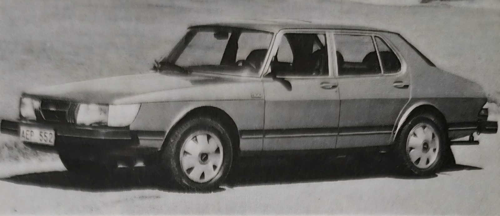 Saab Picture Original Vintage Car Detail Info Sheet Article 