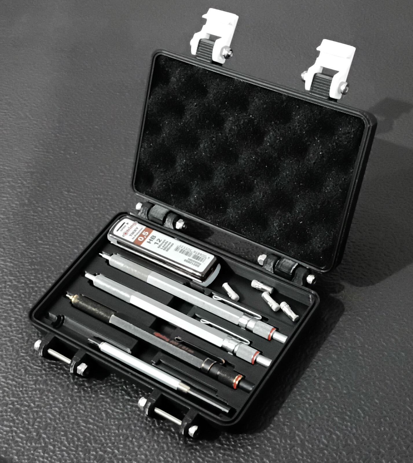 Case for rOtring Mechanical Pencil & Pen Rugged Holder - Fits 500, 600, & 800