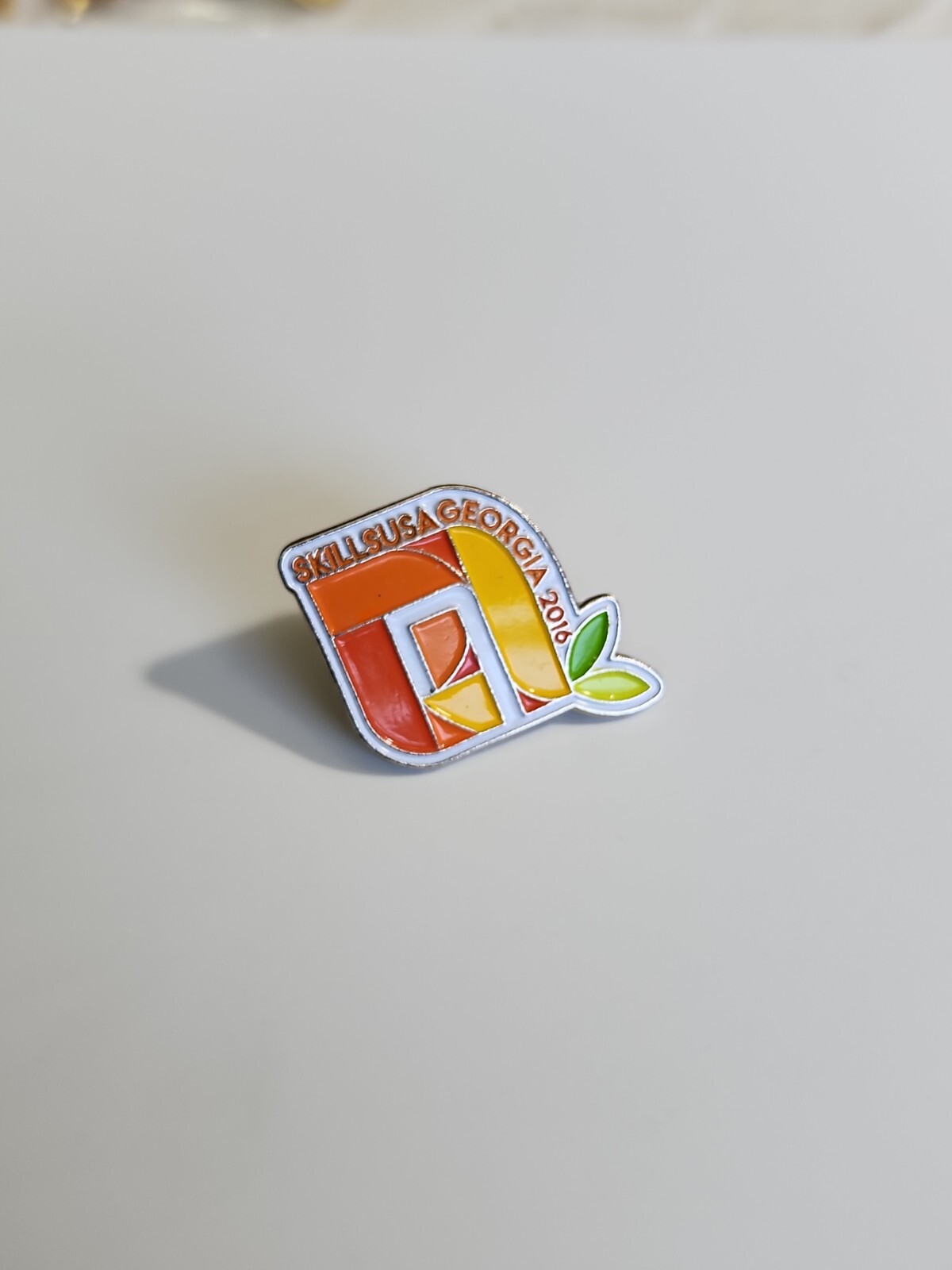 Skills USA Georgia 2016 Lapel Hat Jacket Pin