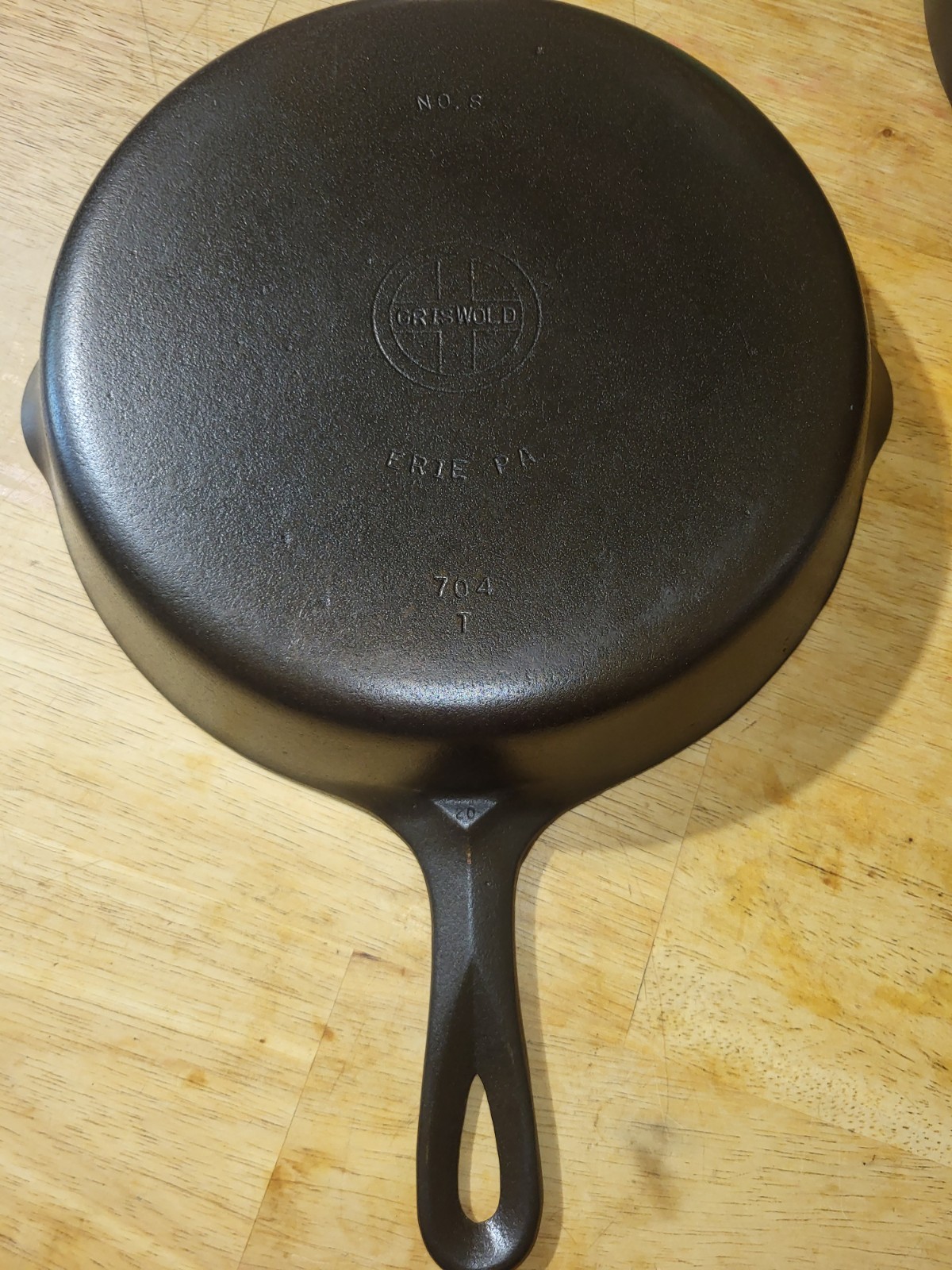 Griswold No 8 Small Block Logo 704 T Fully Restored