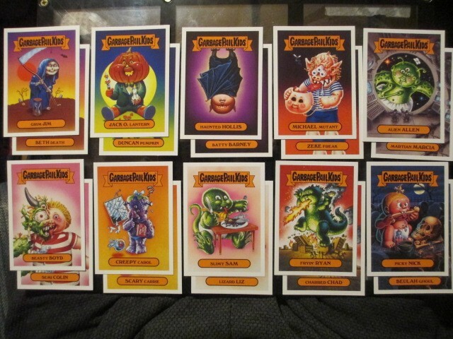 Garbage Pail Kids 2019 Revenge Of Oh The Horror-ible 20 Card Classic Monster Set