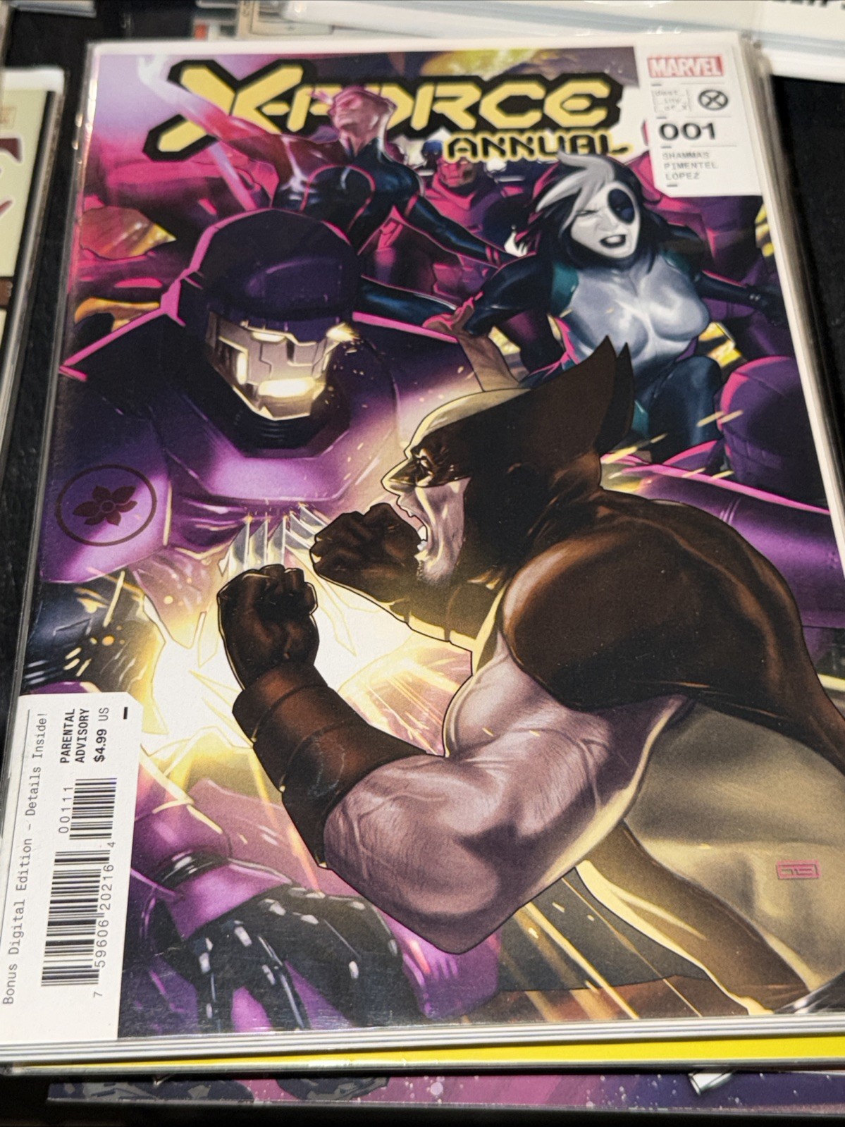 X-Force Annual #1 Marvel Comics 2022 NM+ Wolverine Domino