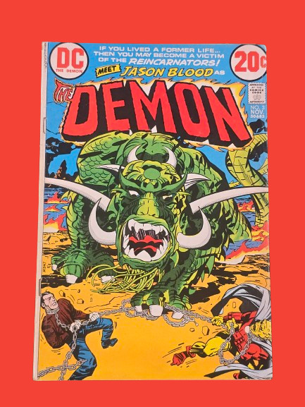 The Demon #3 1972 DC Comics Jack Kirby Reincarnators Etrigan Jason Blood