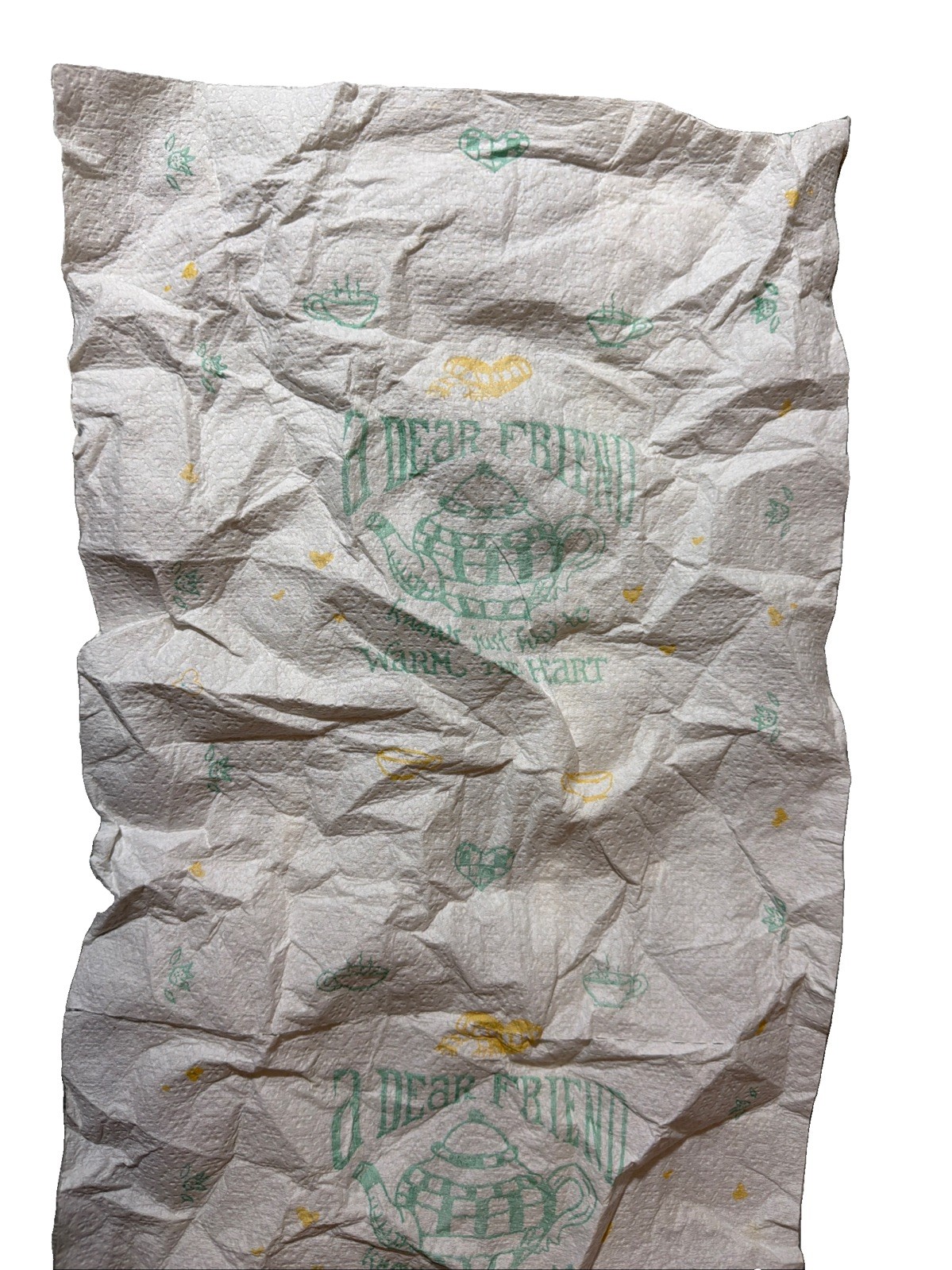 Paper Towel 2 Square 1970 Rare Nostalgic Country Kitchen