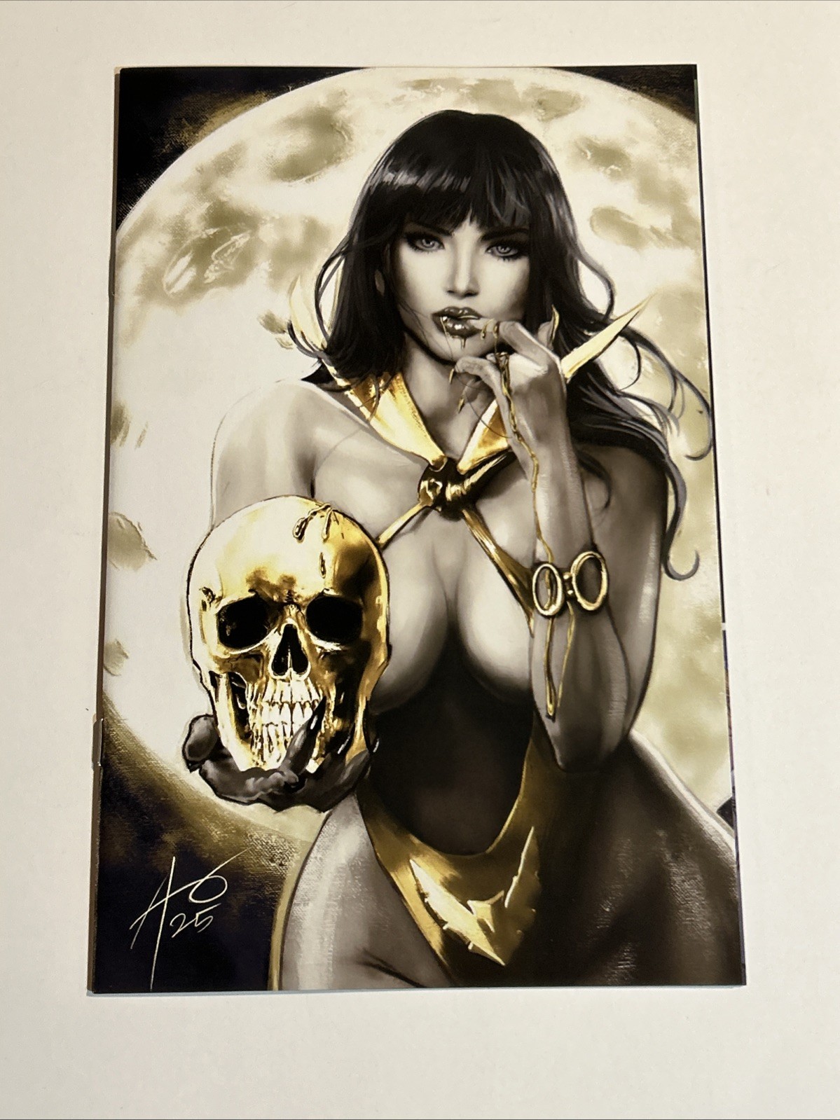 VAMPIRELLA HALLOWEEN HORROR #1 RUDY AO NYCC VIRGIN VARIANT LE /150 MINT