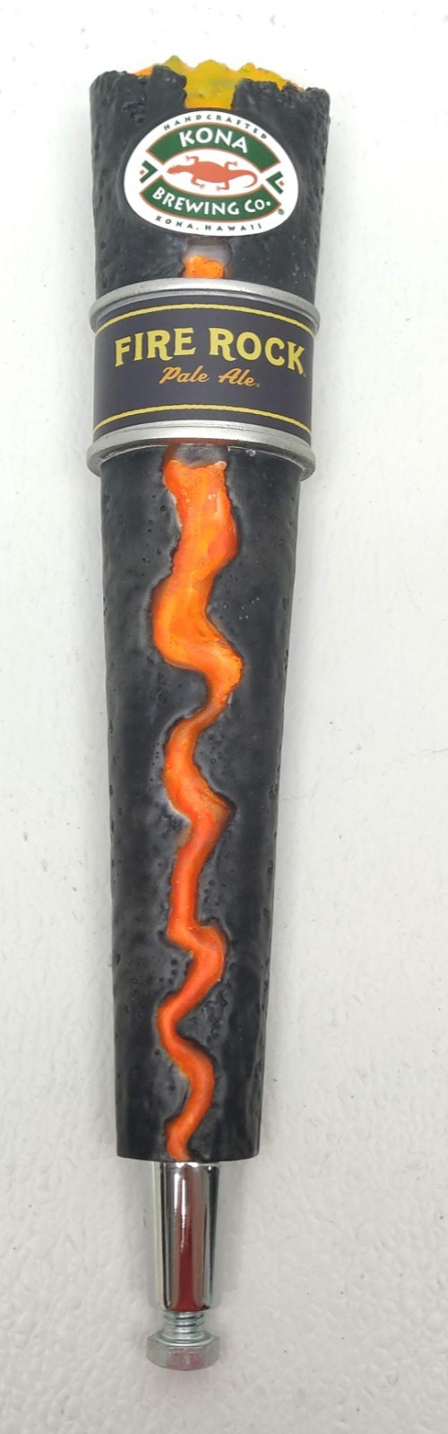 Kona Brewing Co. Fire Rock Pale Ale Beer Tap Handle / Knob Breweriana