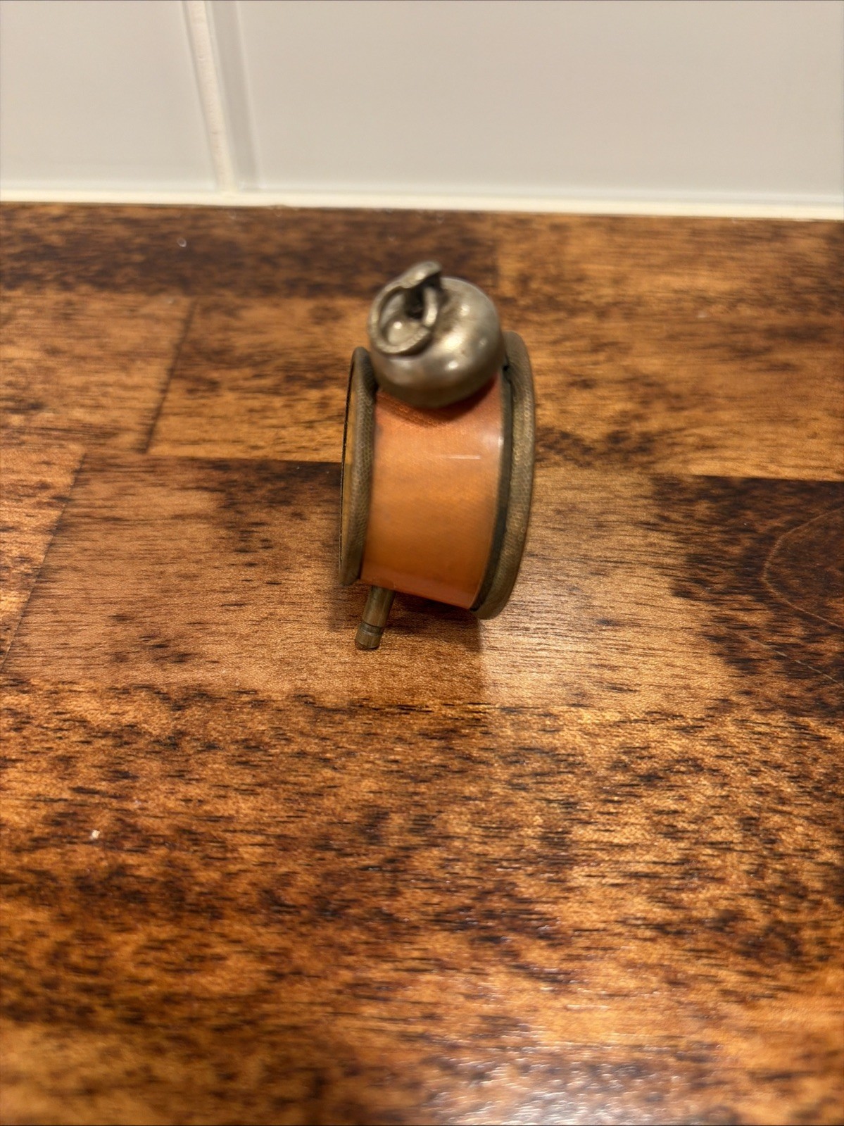 Rare Antique Alarm/measuring Tape Mini German 