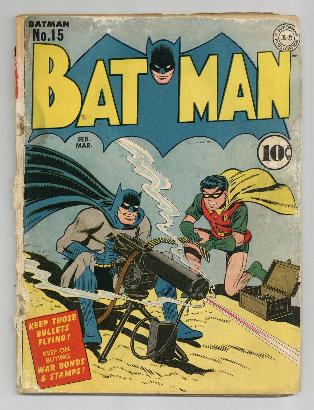 Batman #15 PR 0.5 RESTORED 1943