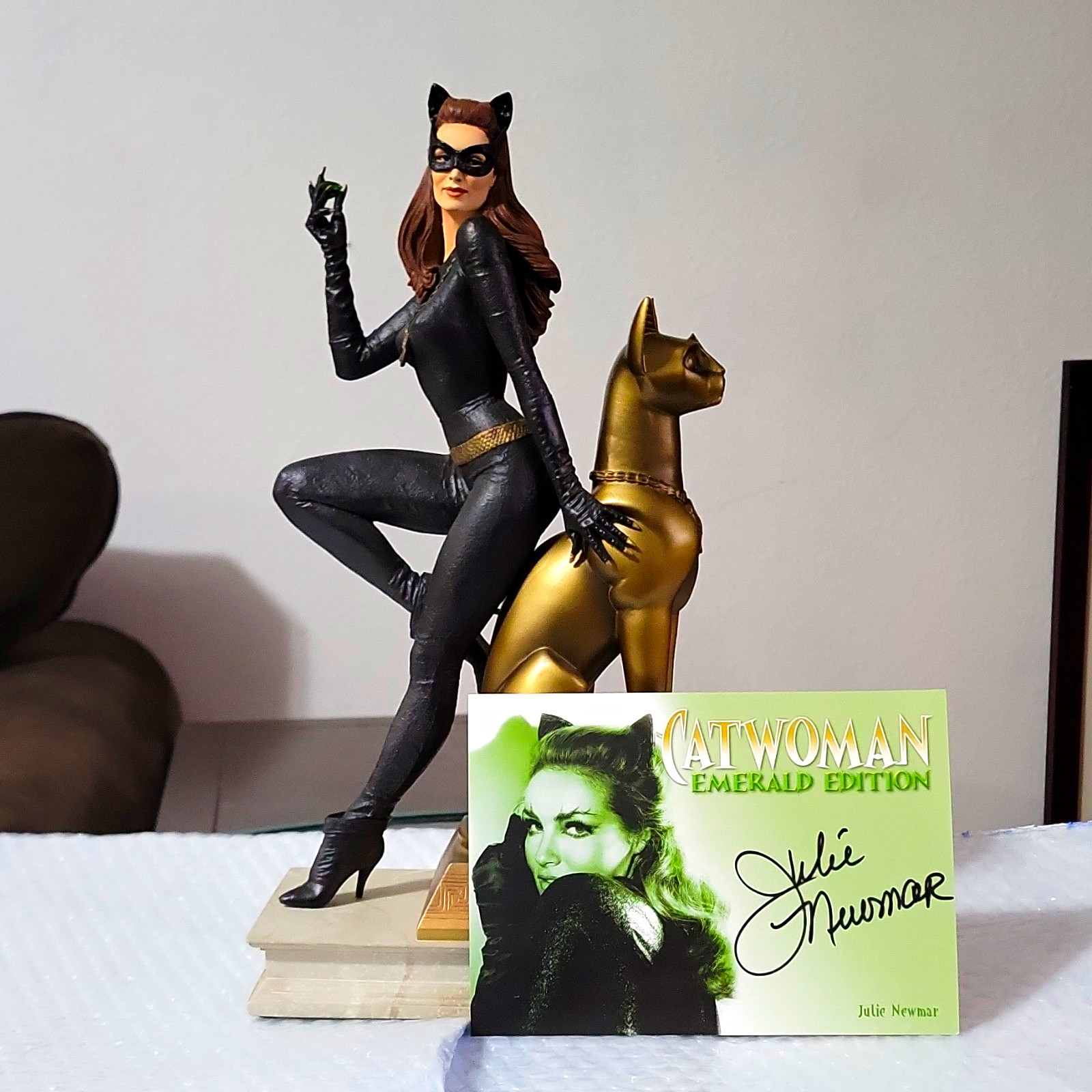 Tweeterhead Catwoman Emerald Edition Cold-Cast Porcelain Signed #126/300
