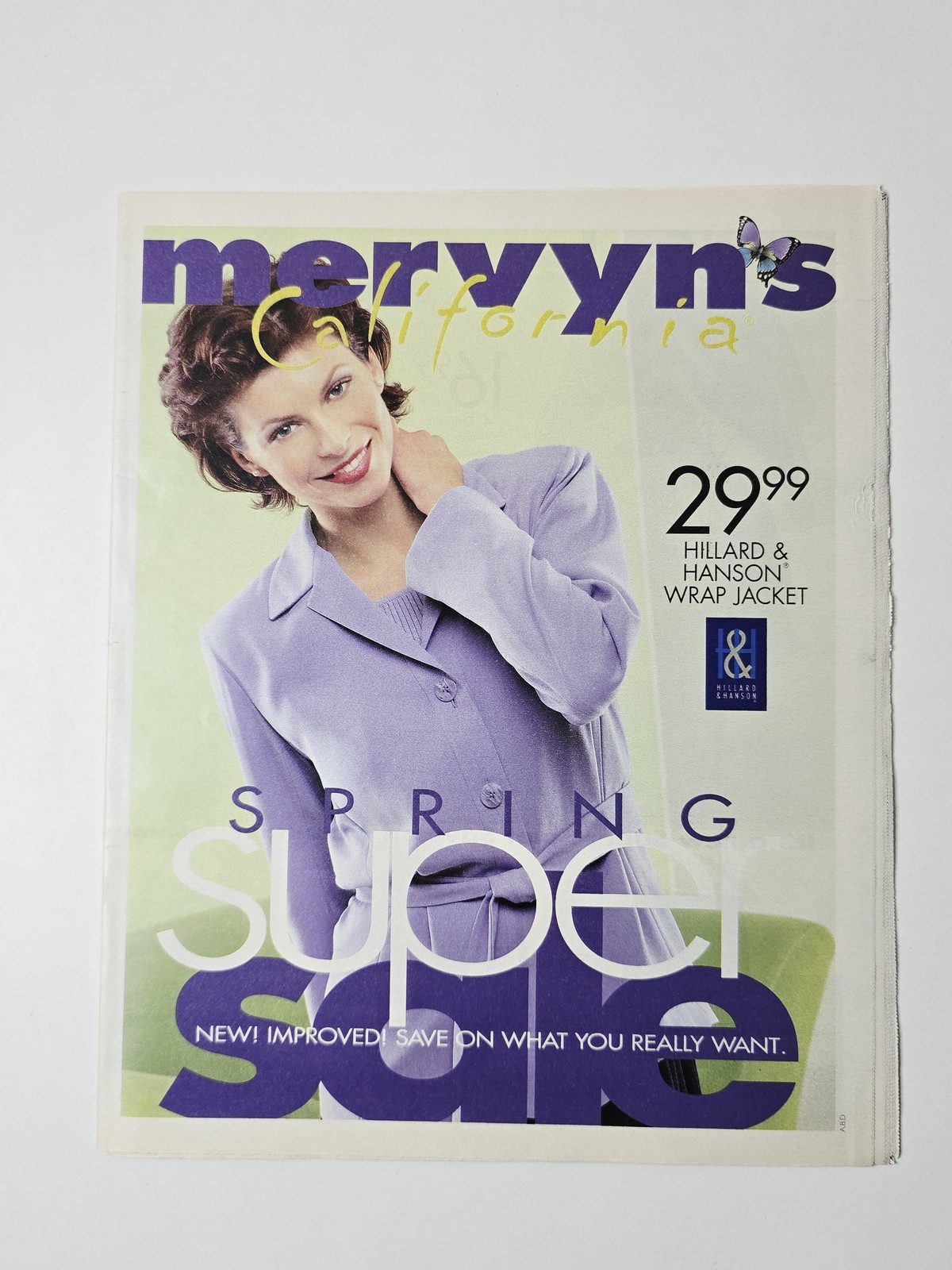 1999 Mervyn's Spring Super Sale Newspaper Circular 48 Pages Vintage Catalog Levi