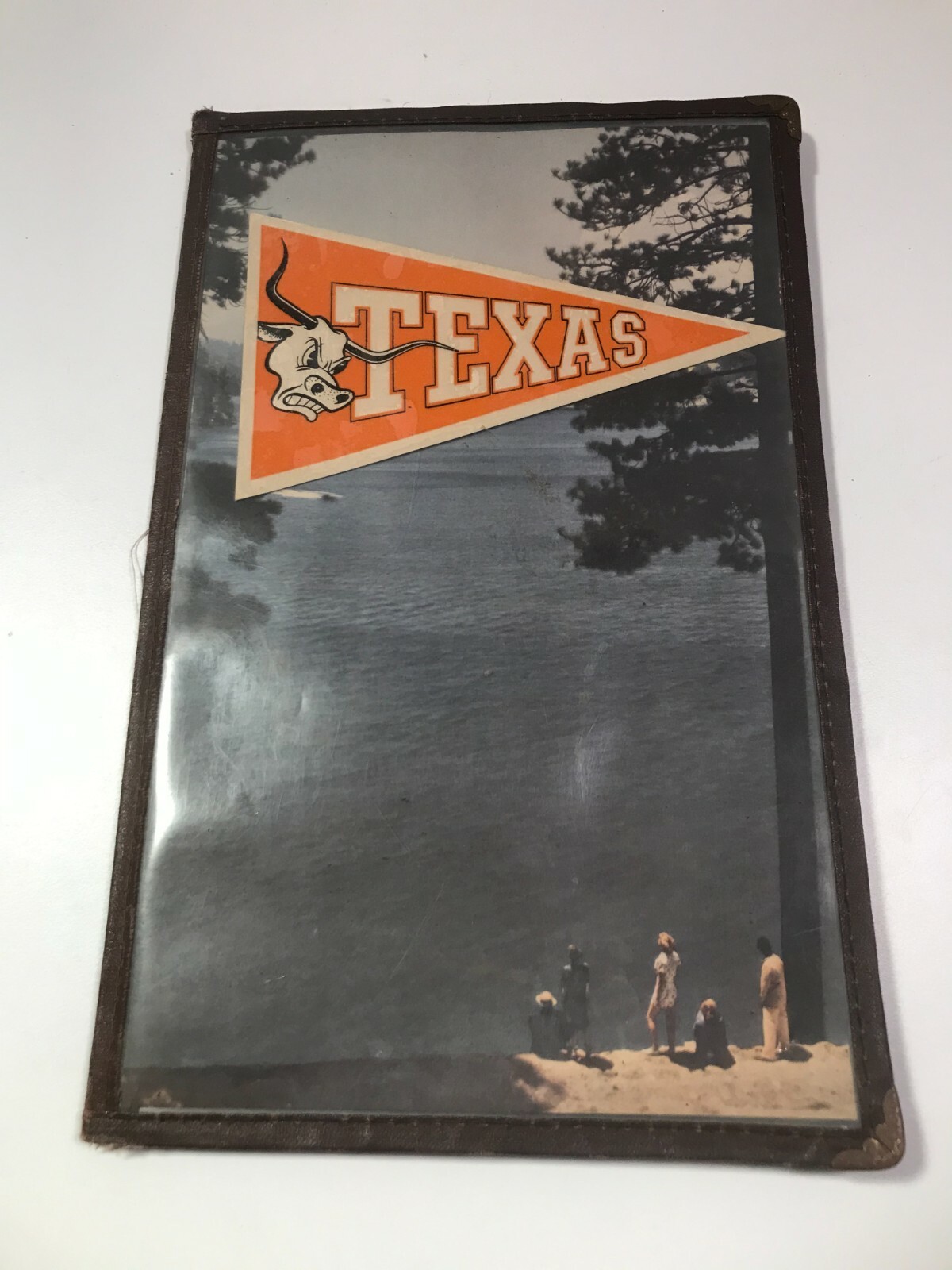 VINTAGE RESTRAUANT MENU FROM TEXAS vtg collectible