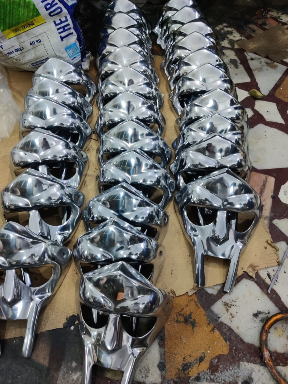 MF Doom Mask Gladiator Mad-villain 18G Face Armor Medieval Helmet Lot Of 10