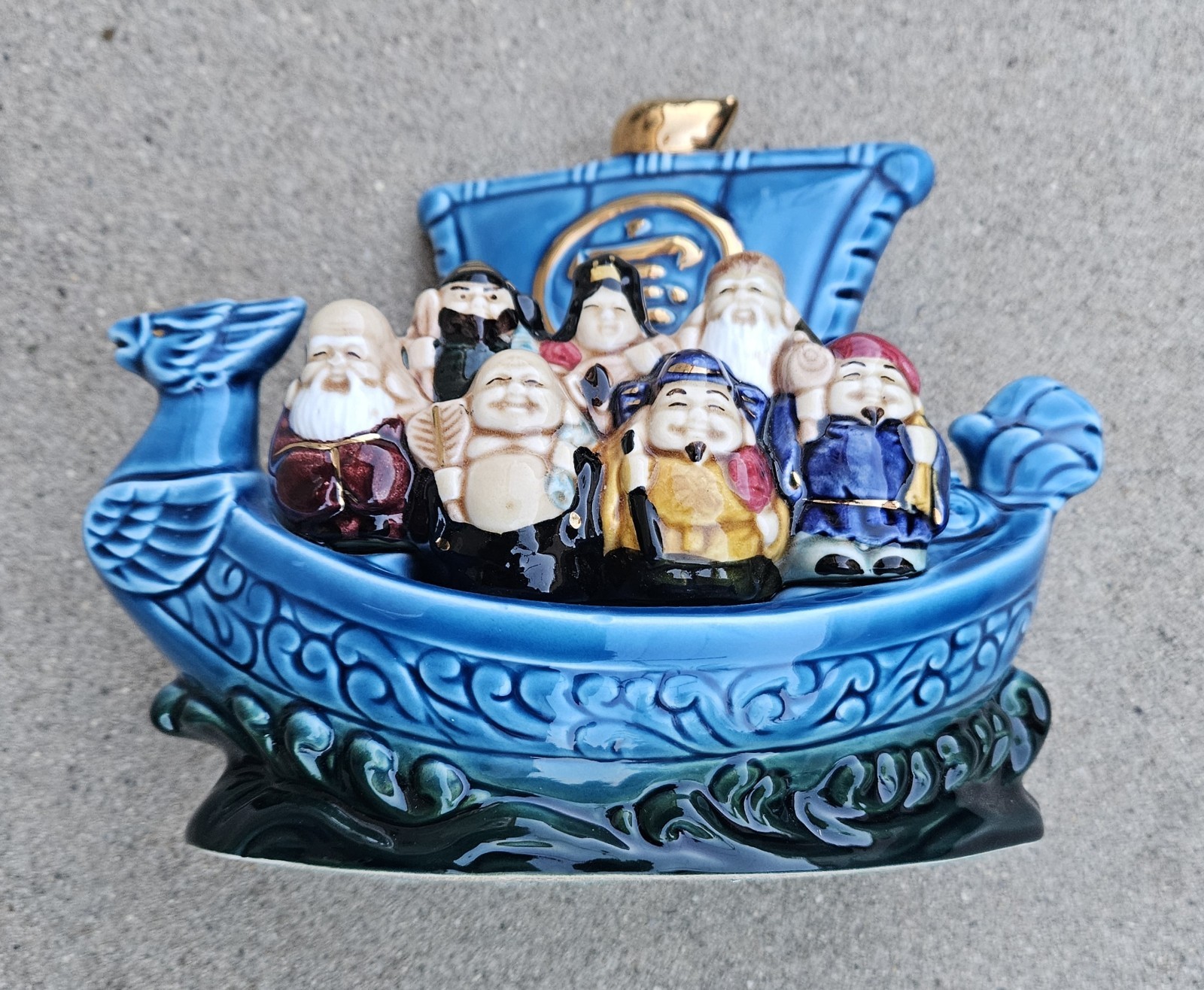 Seven Lucky Gods (Shichifukujin) Treasure Ship - Mint Condition