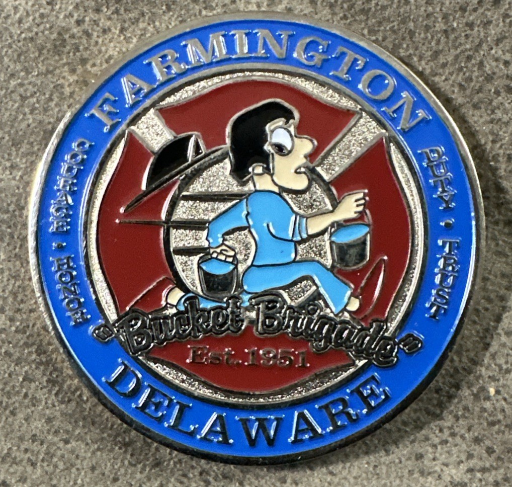 Challenge Coin ~ Farmington Vol. Fire Co. \