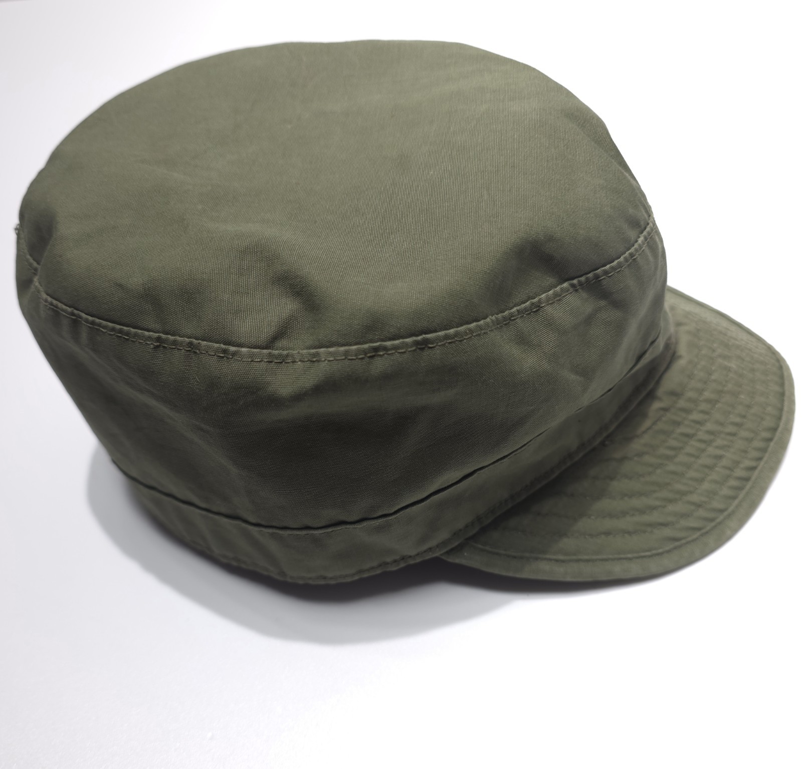Vintage 1956 US Army M-1951 Field Cap Poplin Wool Ear Flaps Size 7 Korea Era