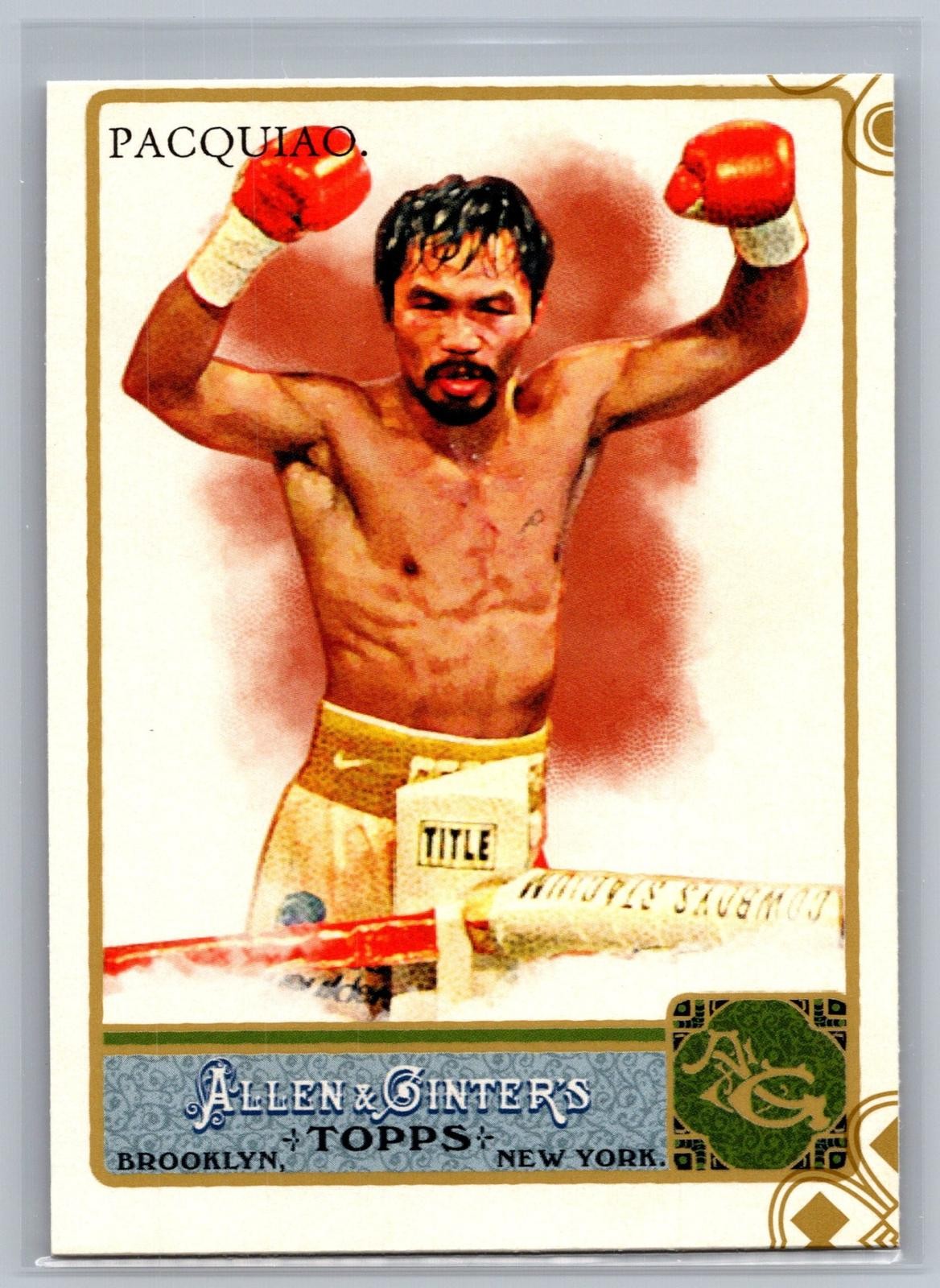 2011 Topps Allen & Ginter #262 Manny Pacquiao
