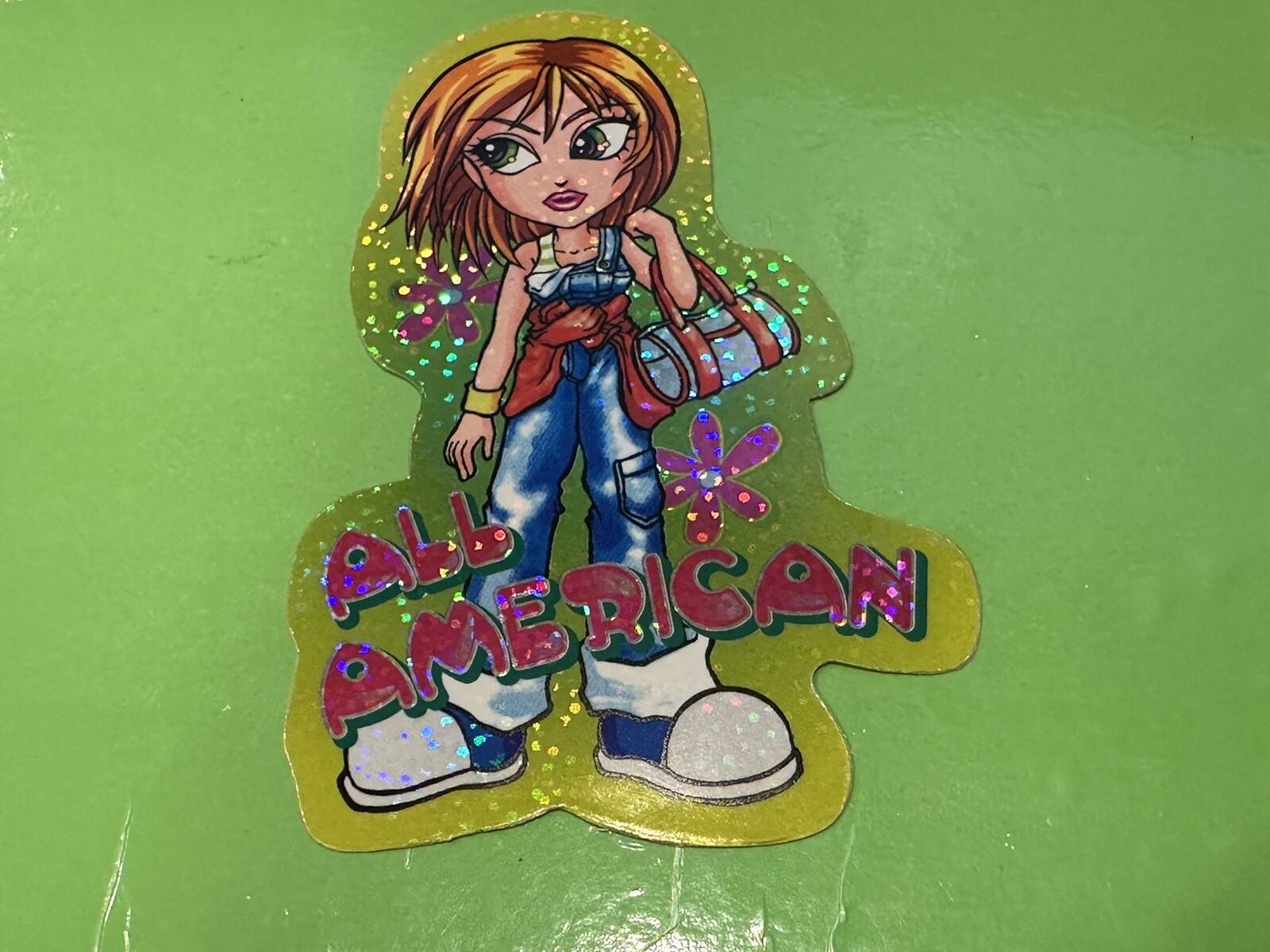 Allstar Girls Y2K Holofoil Vending Sticker #18 of #21 (2004) \