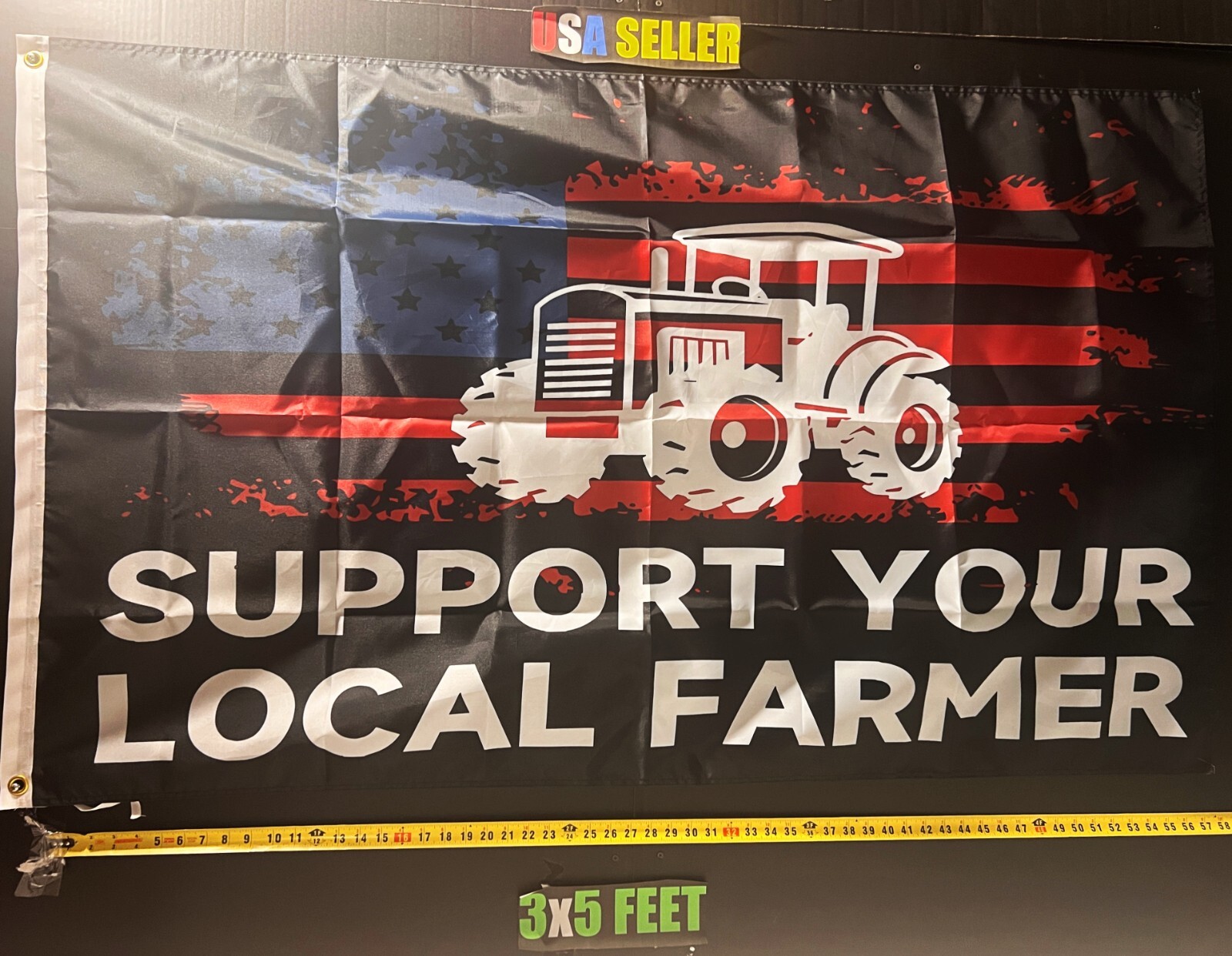 Farmers Flag FREE USA SHIP 4 Trump Save America Farm Beer Man Cave USA Sign 3x5\'
