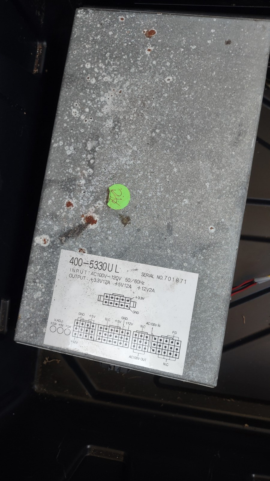 sega model 3 arcade power supply non working #20007