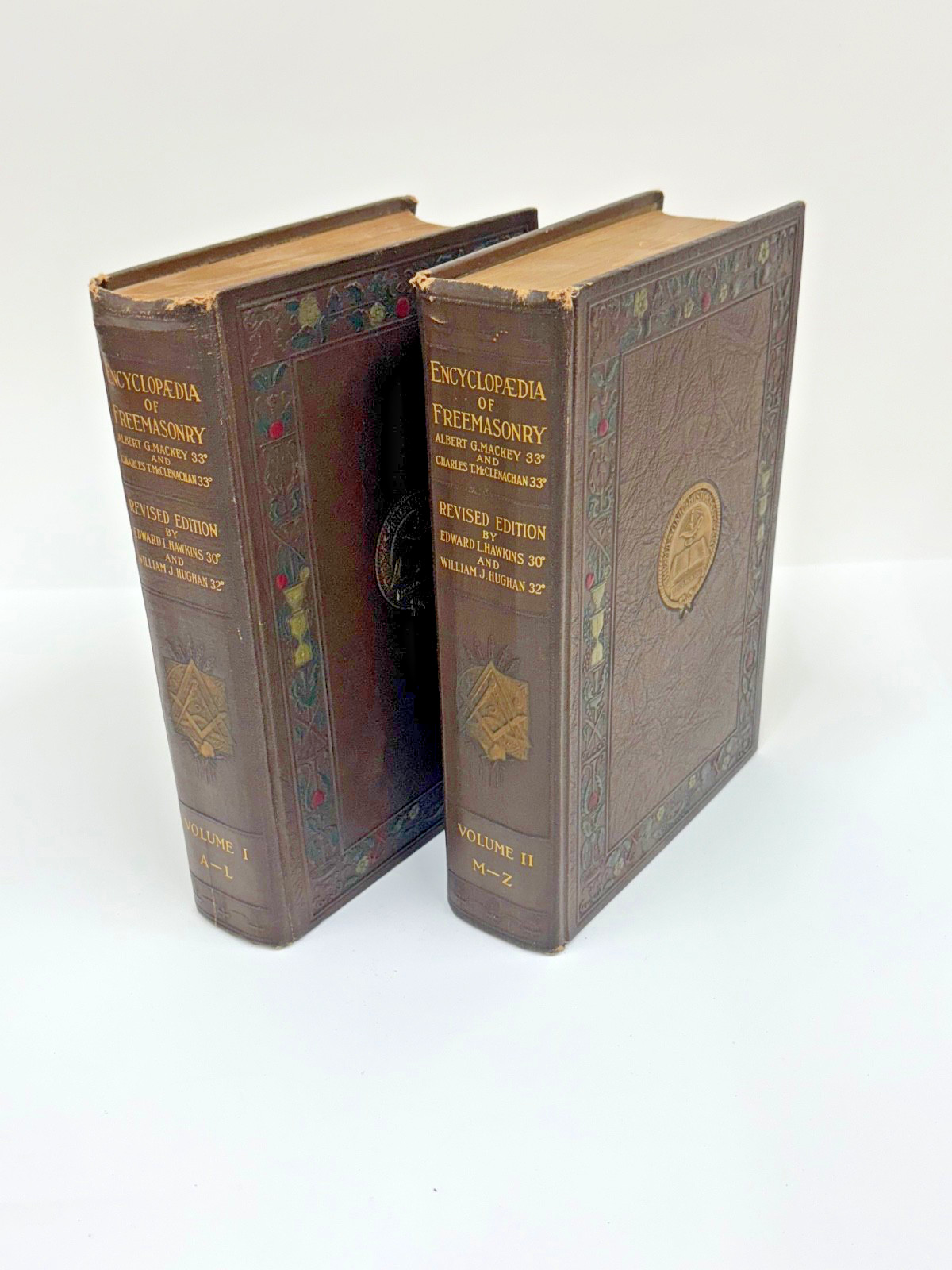 Mackey\'s Revised Encyclopedia Of Freemasonry 2 Volume Set 1924 William Hughan