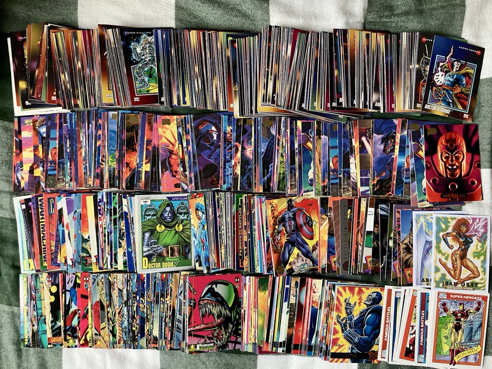 HUGE 1990s Marvel Trading Card Lot 700+ | Fleer, Masterpieces, Marvel Universe