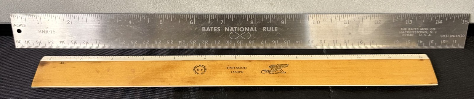 Vintage KEUFFEL ESSER Paragon 1453PR Draftsman Art Plus Bates National BNR-15
