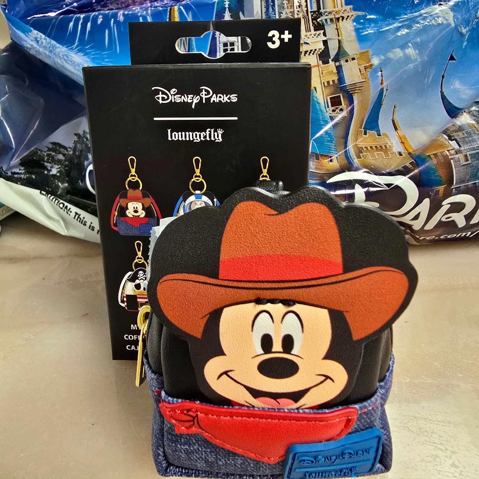 (You Pick)Disney Parks 2026 Loungefly Mystery Mini Backpack Keychain Bag Charm