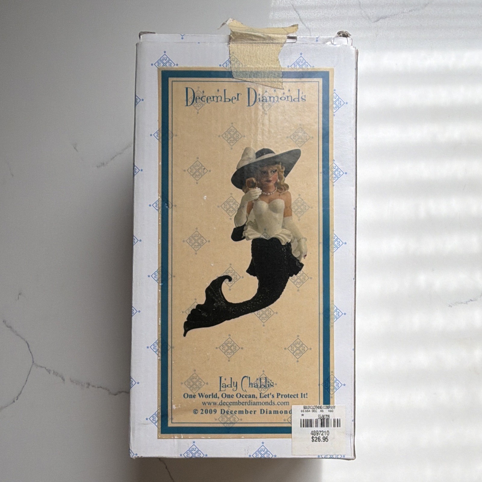 December Diamonds “Lady Chablis” One World, One Ocean, Let’s Protect It Ornament