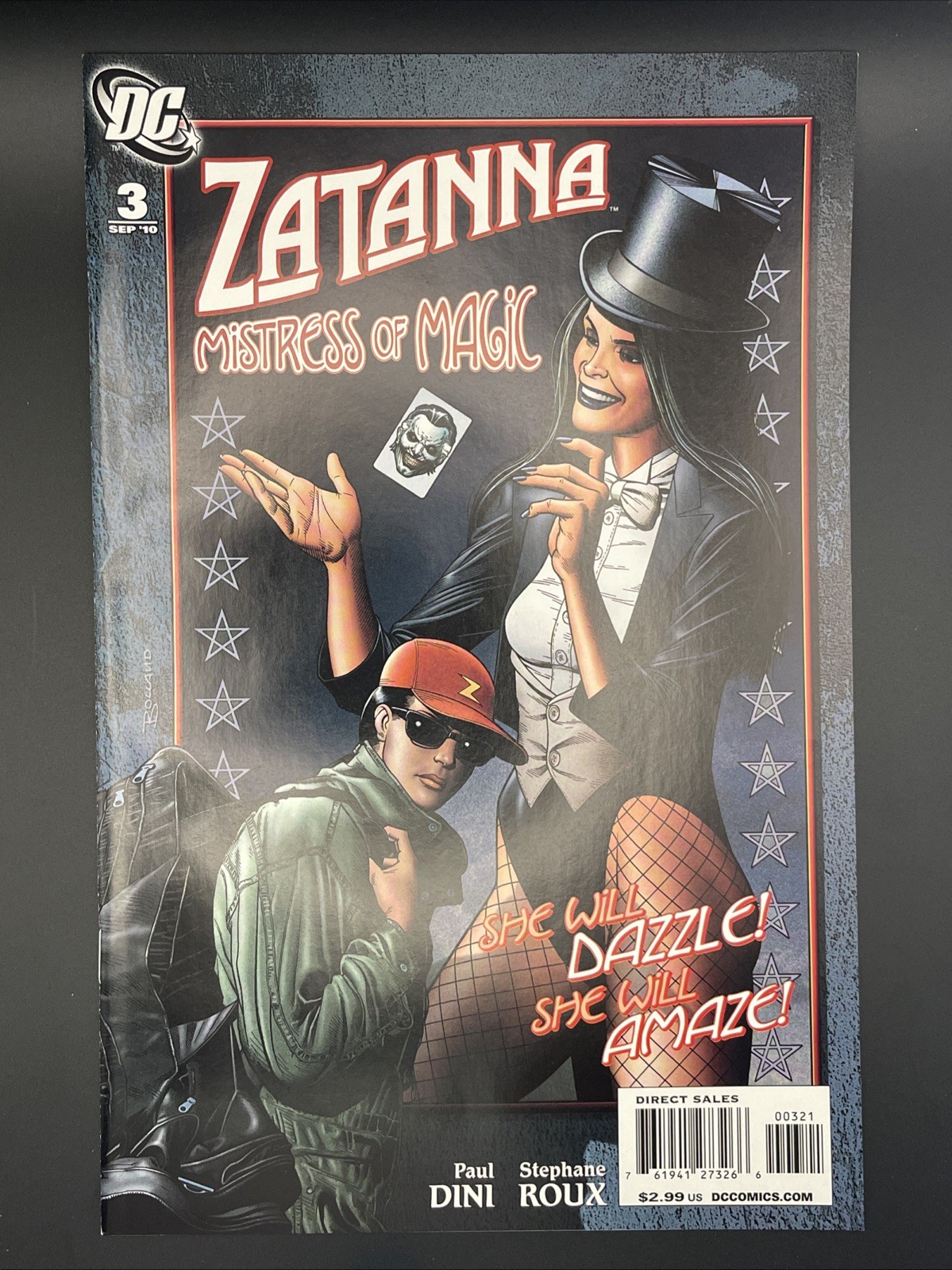 Zatanna 3, Brian Bolland 2010, 1:10 RARE HTF NM DC