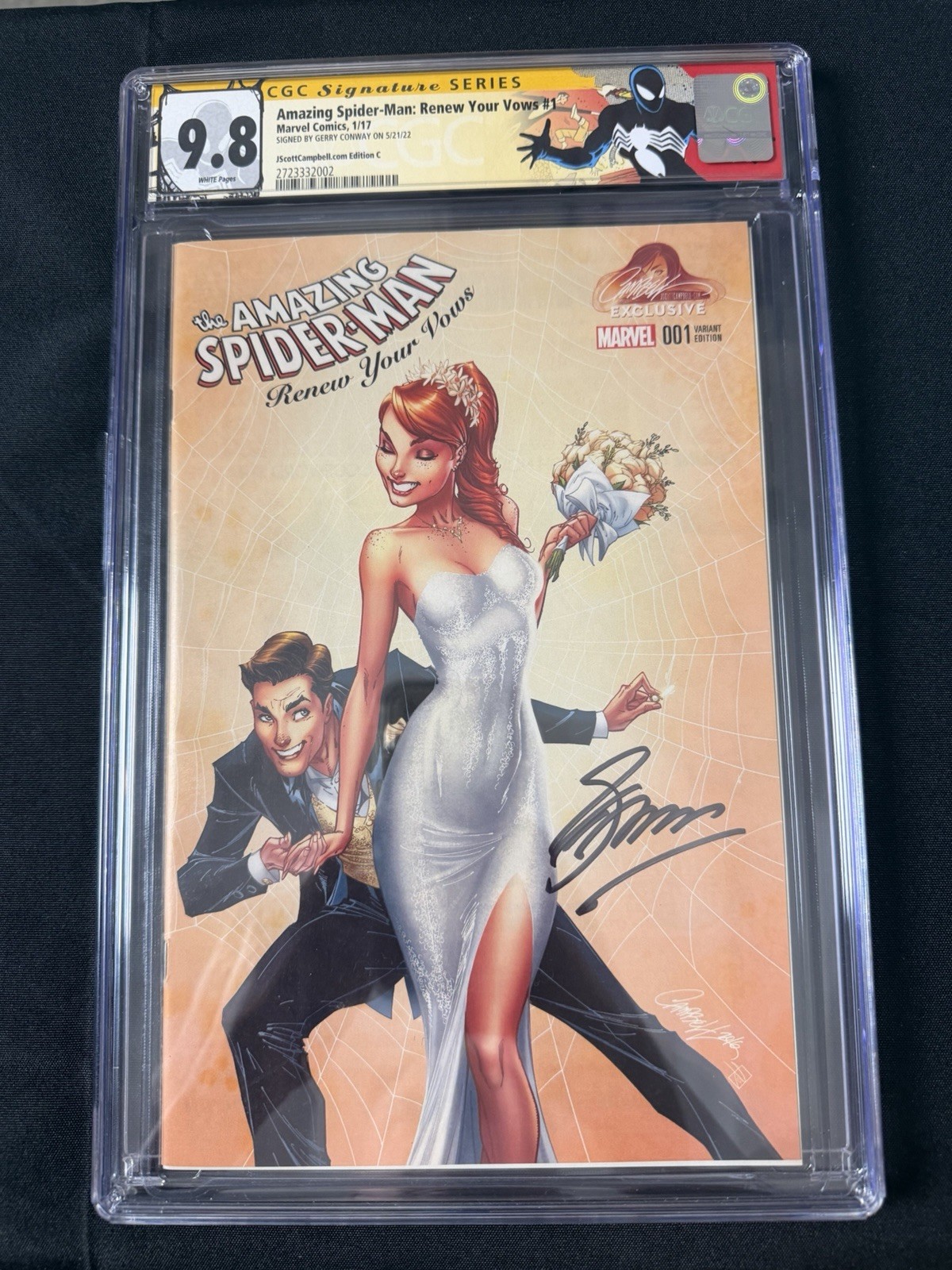 Amazing Spider-Man Renew Your Vows #1 CGC 9.8 SS Gerry Conway JSC Cover C