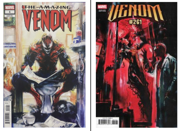 ITO Venom #261 C & Amazing Venom #1 D Variant Set LOT Marvel Comics 2026