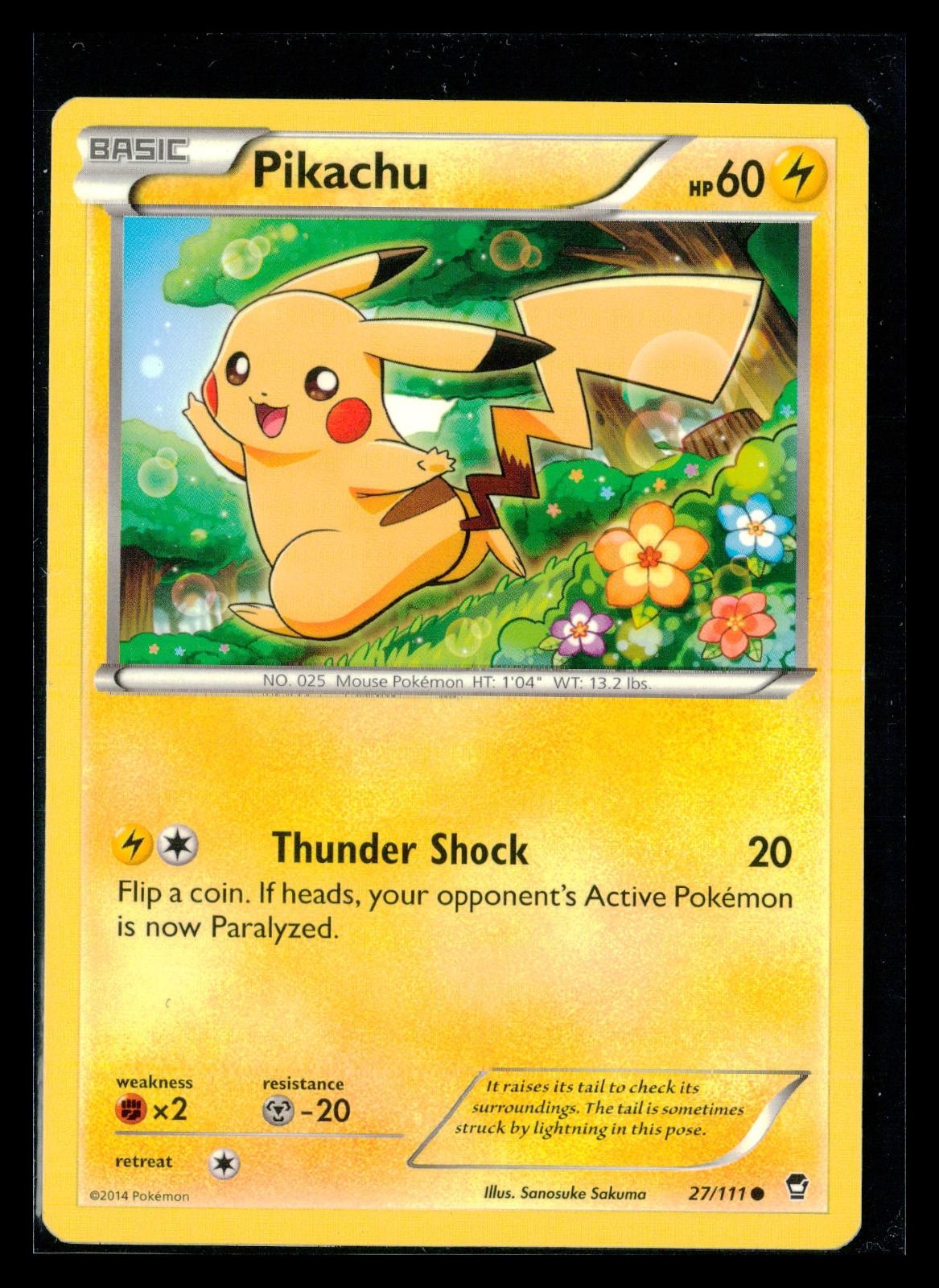 Pikachu 27/111 Furious Fists FFI C Pokemon
