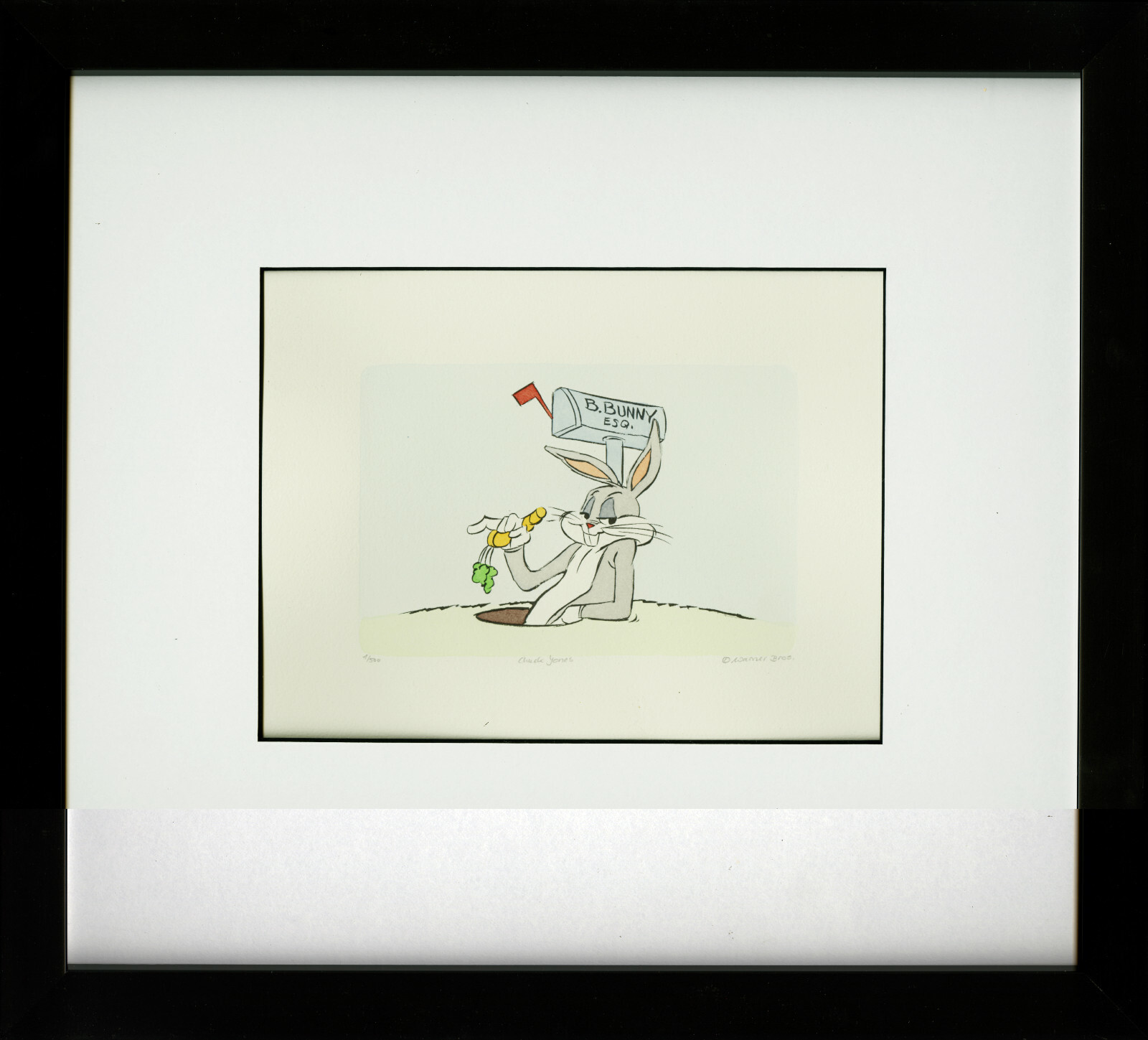 Warner Brothers-Chuck Jones-Limited Edition Etching-Bugs Bunny