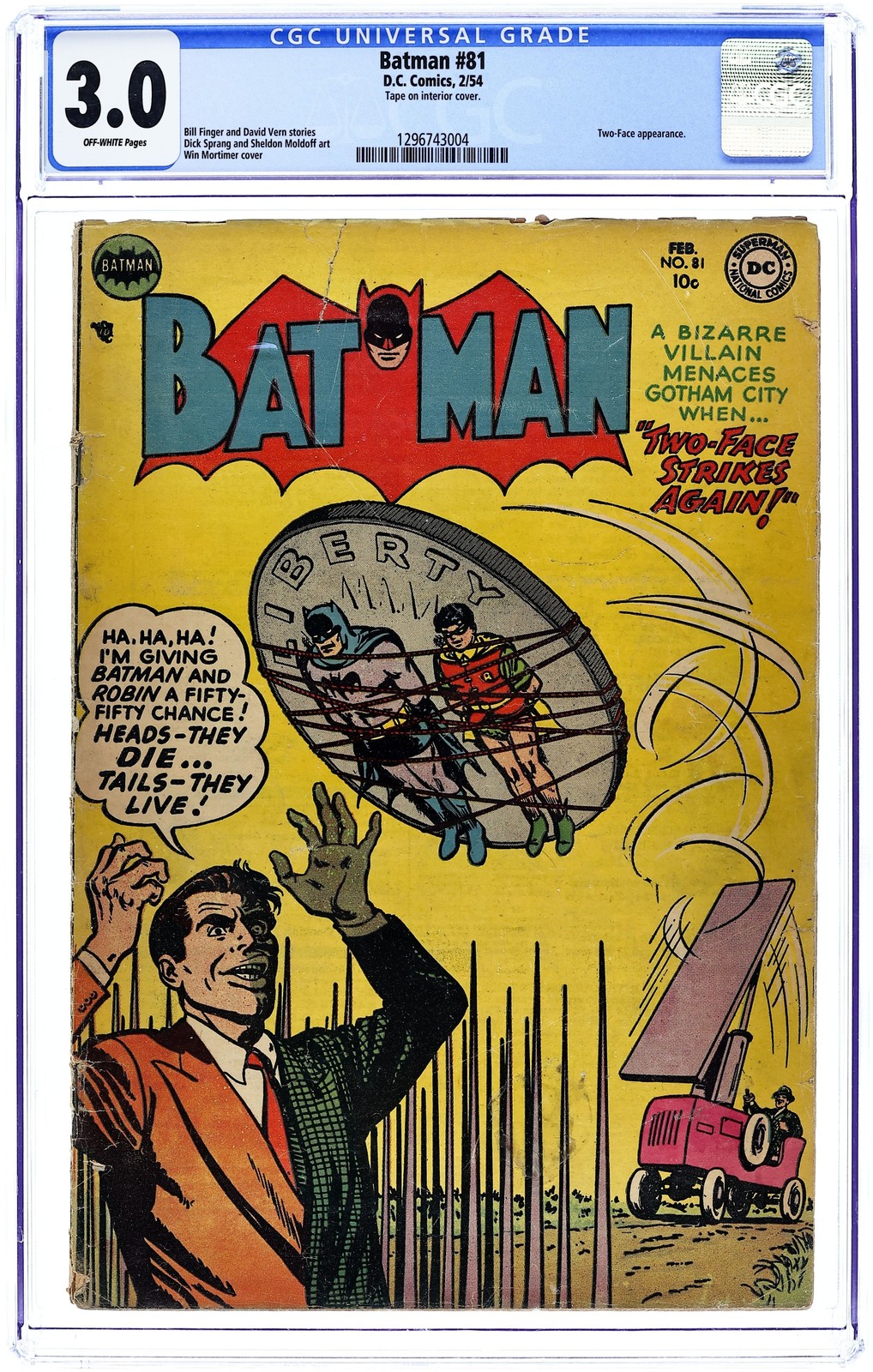 Batman #81 CGC 3.0 1954 1296743004