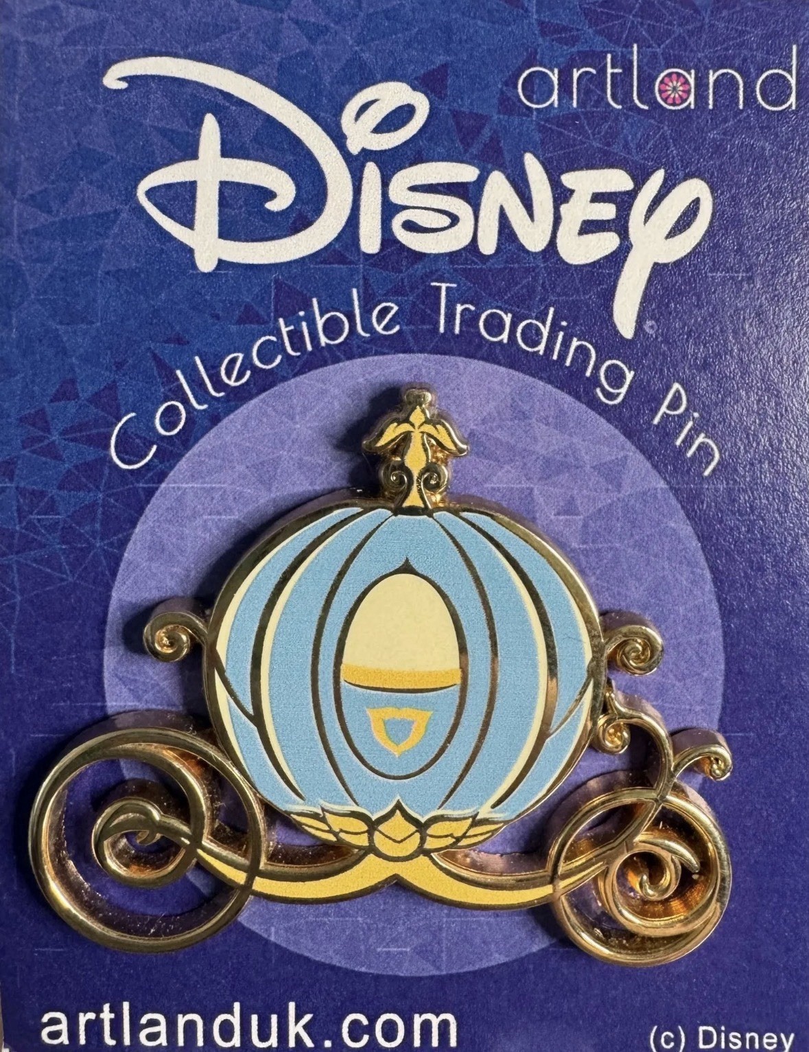 Artland UK Disney Pastel Carriage Pin Cinderella’s Carriage LE 250 SOLD OUT