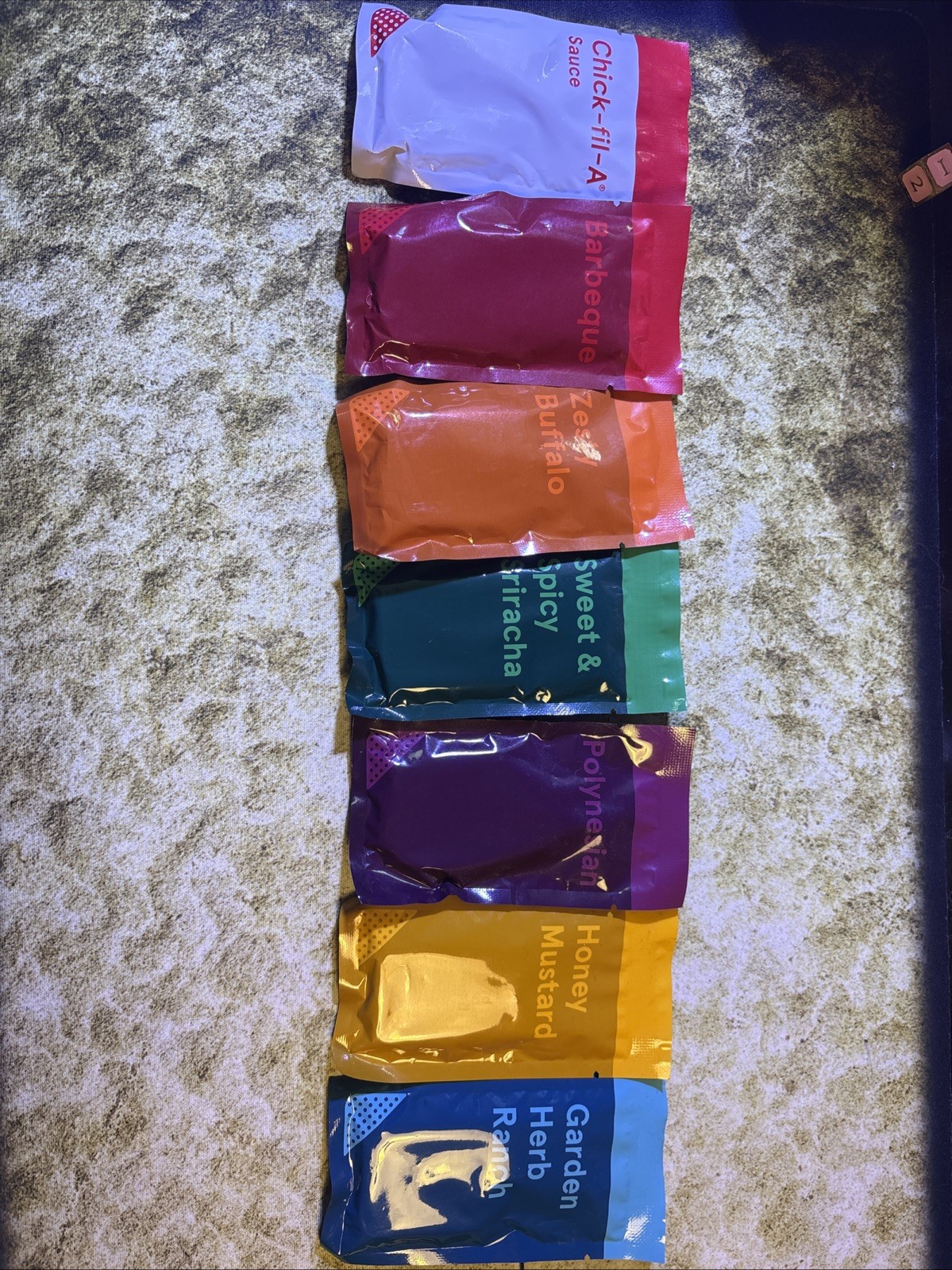 Chick Fil A Keychain Sauce Set