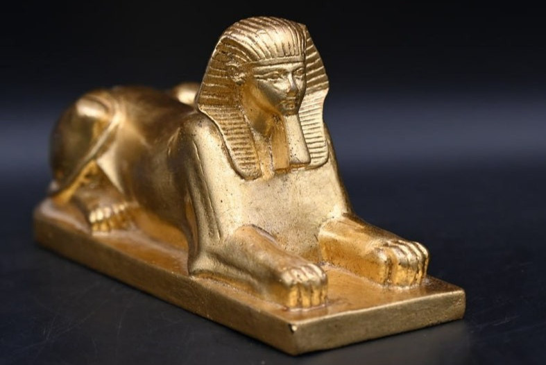 Authentic Ancient Egyptian Antique Rare Sphinx  Statue Figurine BC
