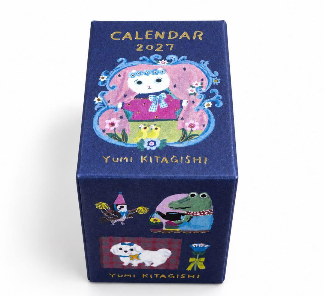 2027 Daily Tear-Off Calendar Yumi Kitagishi Mini Japanese Style NK4500 New