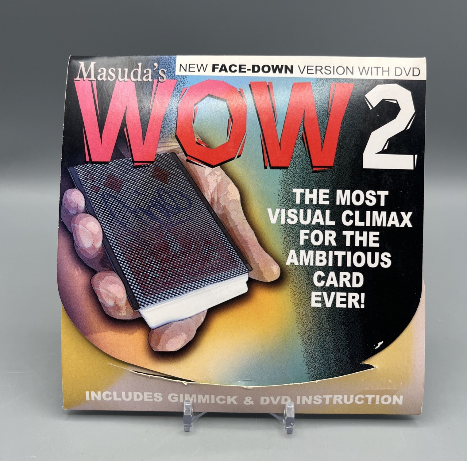 Wow 2 By Katsuya Maduda Magic Trick DVD + Gimmick