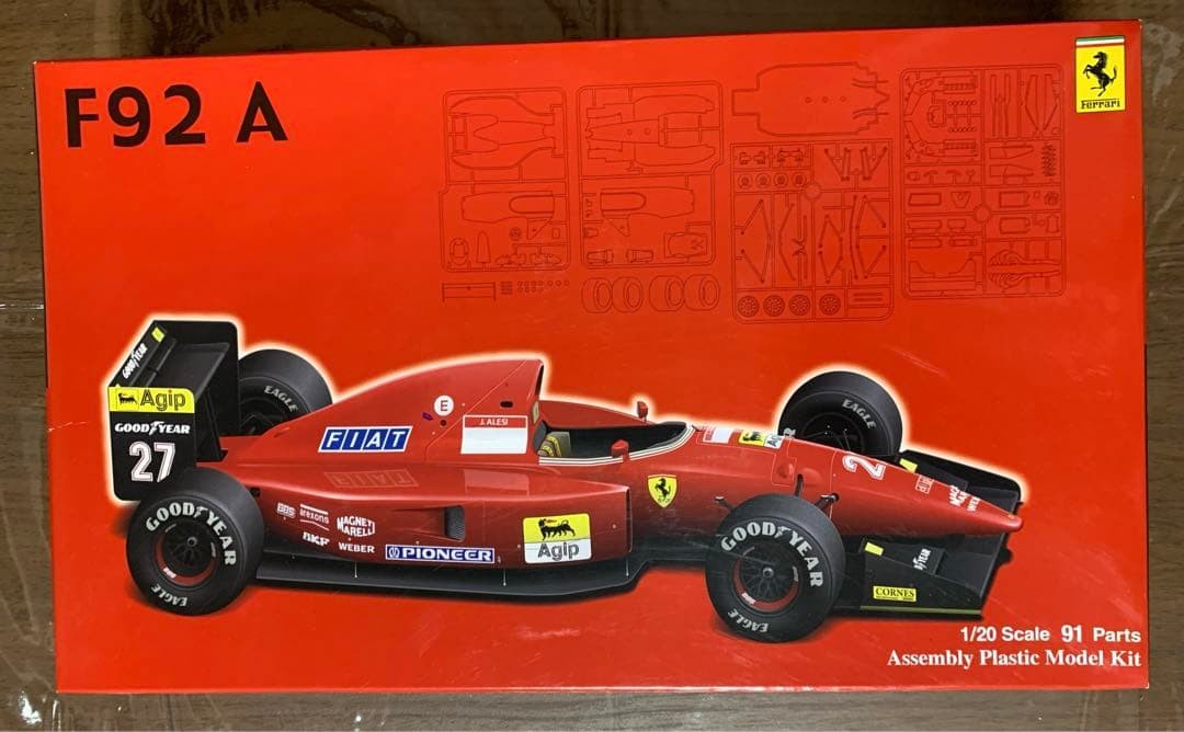 FUJIMI  1/20 Ferrari F92A Late Model Grand Prix Series SPOT No.8 Plastic Models