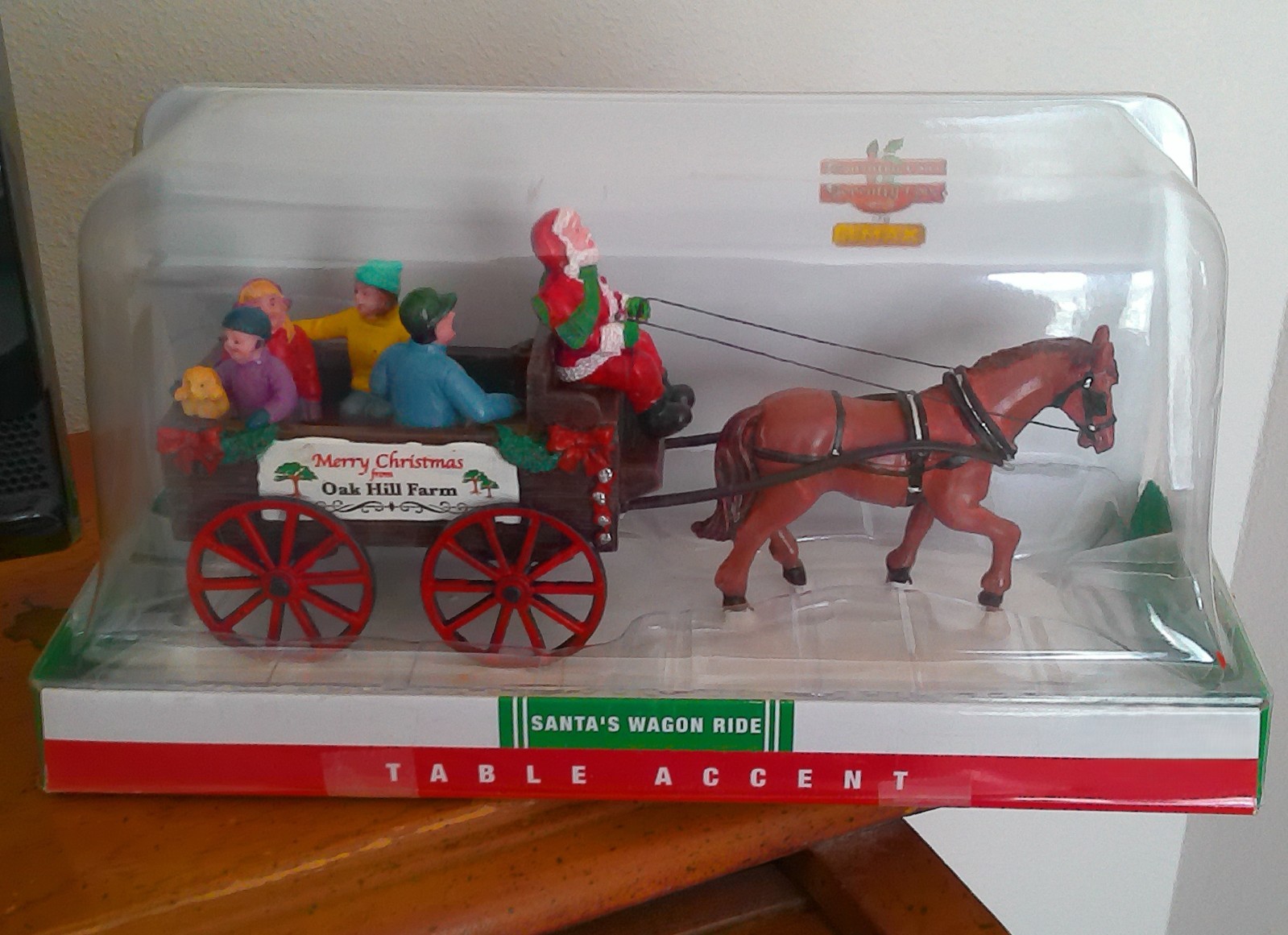 Lemax Santa\'s Wagon Ride 2013 Christmas Village Collection