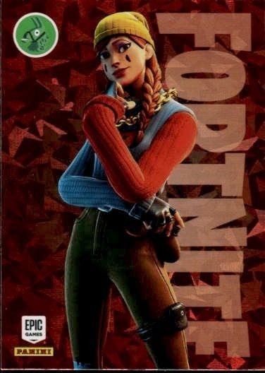2019 Panini Fortnite S1 #1 Aura (Winter Hunter) Crystal Shard USA