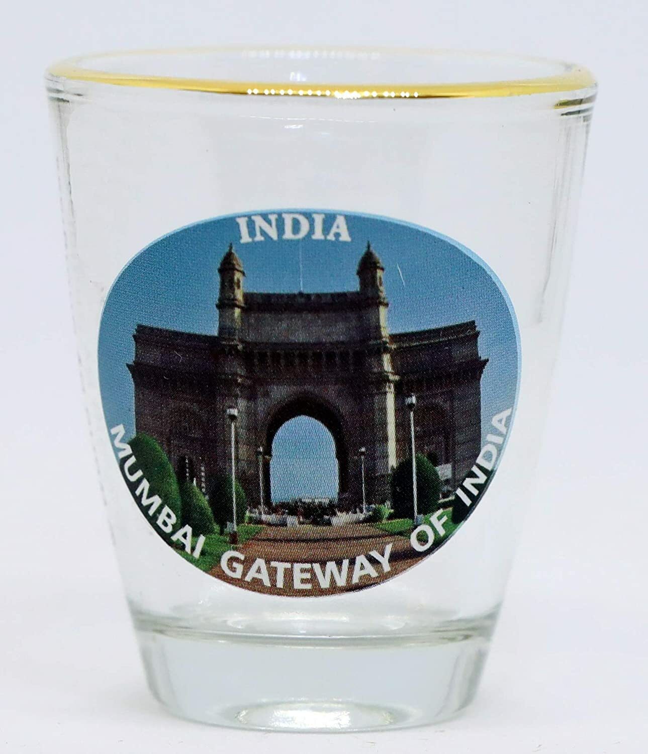 INDIA MUMBAI GATEWAY OF INDIA SHOT GLASS SHOTGLASS