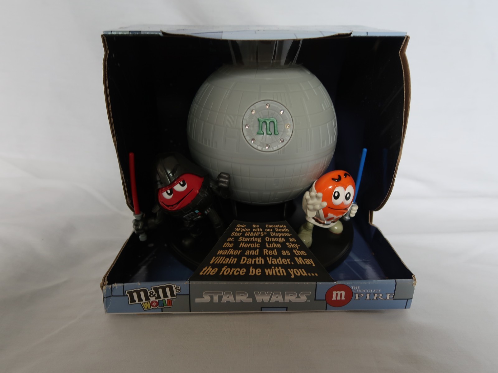 M&M\'S  STAR WARS CANDY DISPENSER-    NEW in BOX