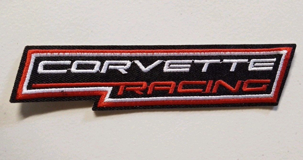 Corvette Racing Embroidered  Iron On Patch TPS0017