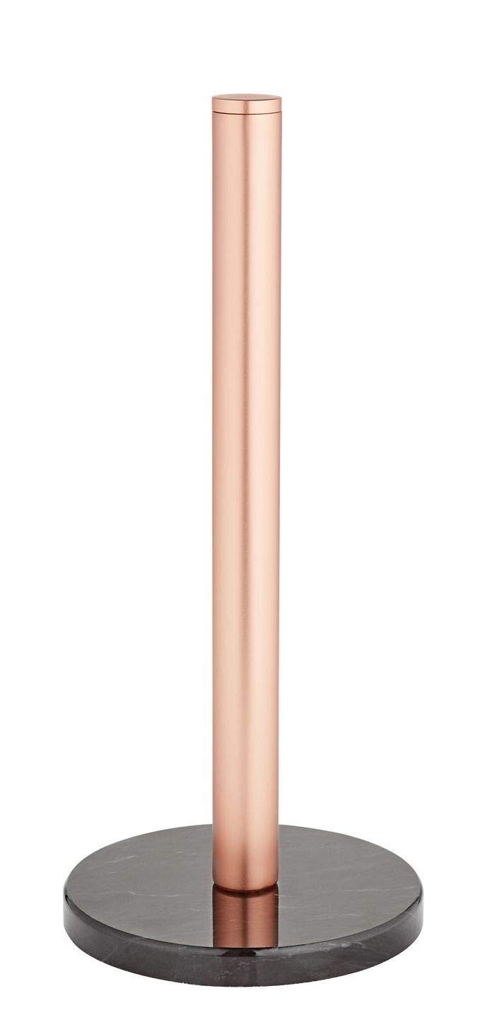 JEmarble Paper Towel Holders Copper Plated Standing 5 5 x12 5 JEmarble Black