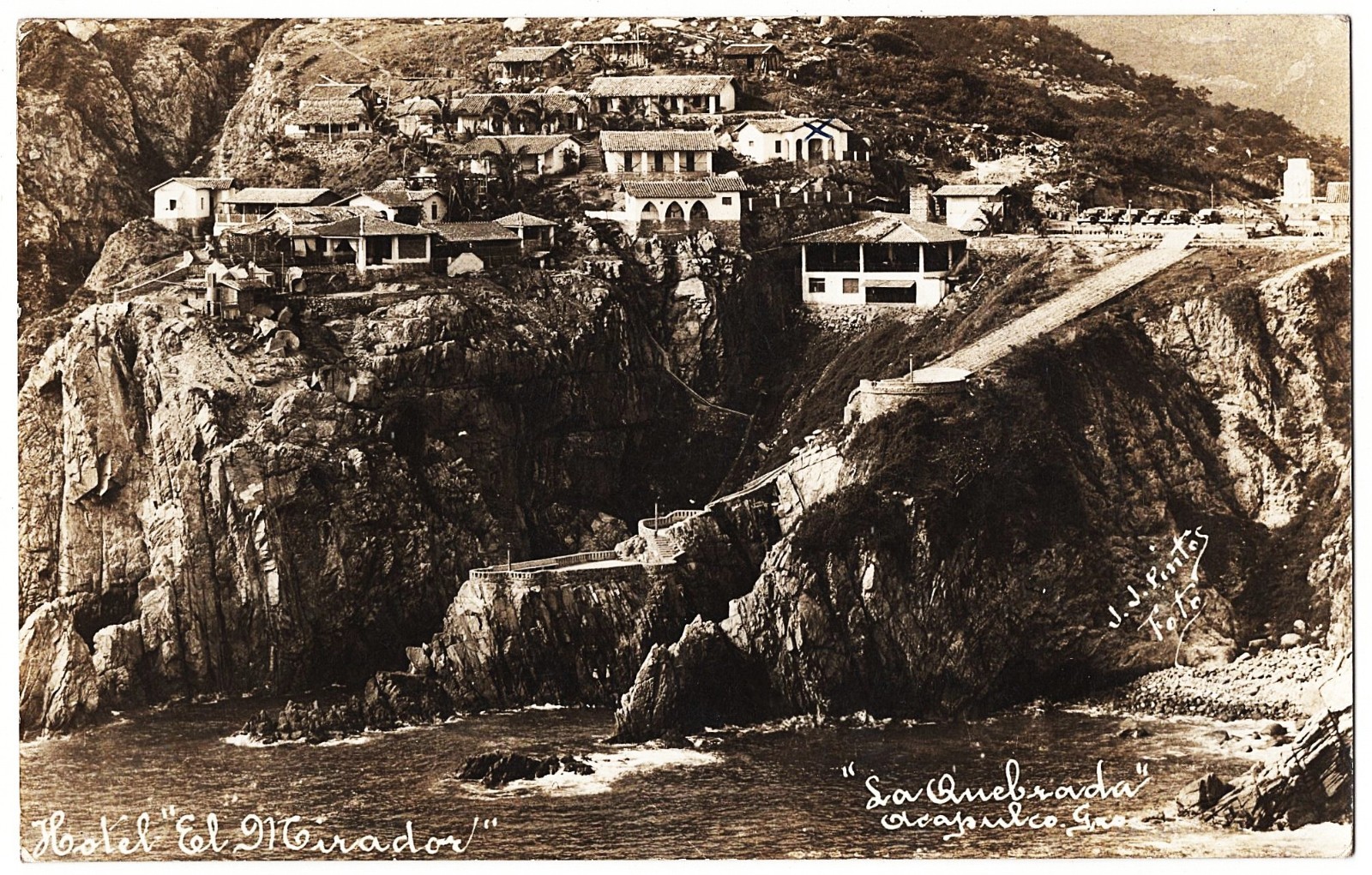 real photo Acapulco Mexico - Hotel \