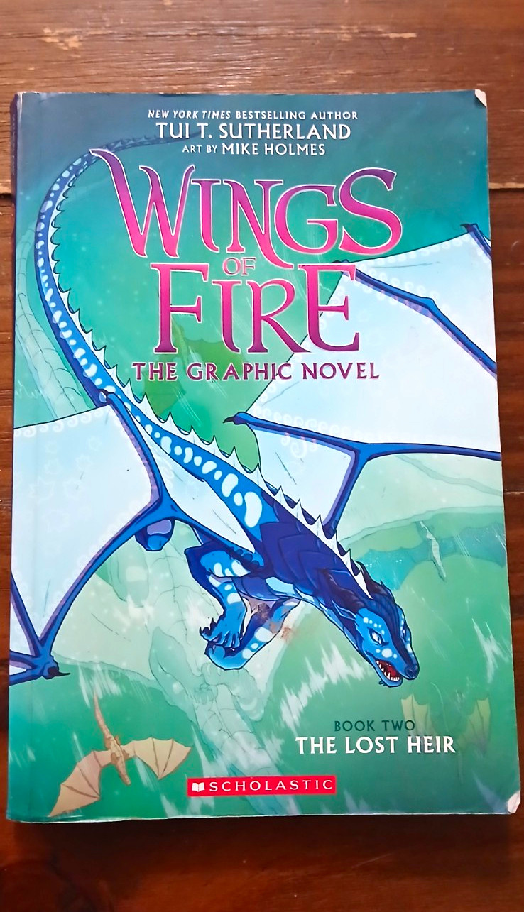 Scholastic Wings of Fire: The Graphic Novel #2 The Lost Heir TPB (2019) Color